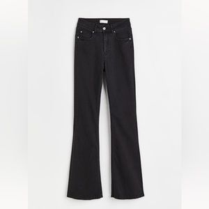 H&M Flared High-Rise Jeans